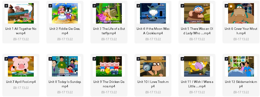 清华幼儿英语（kinderpower ）语感启蒙视频动画全集下载第15张