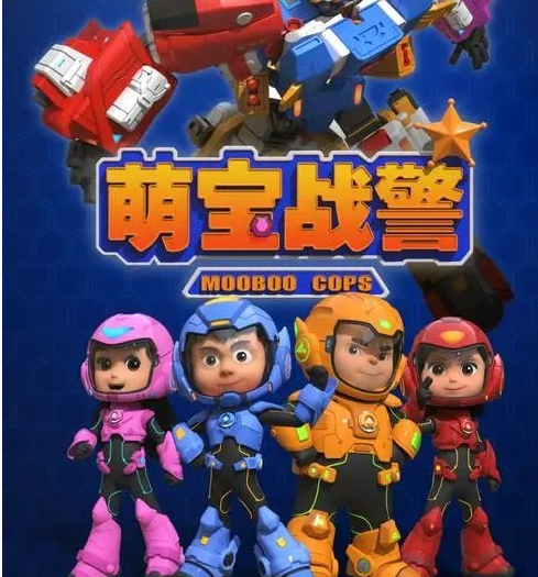 《萌宝战警》全26集科幻机甲儿童动画片第1张