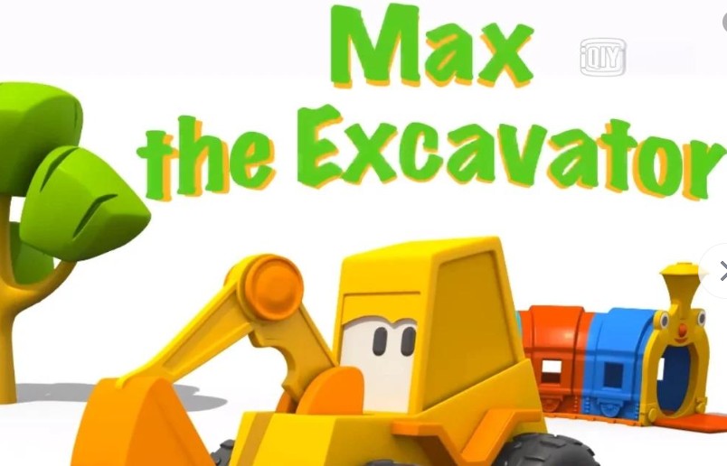《挖掘机麦克斯 Excavator Max》全套下载英语启蒙益智动画第1张
