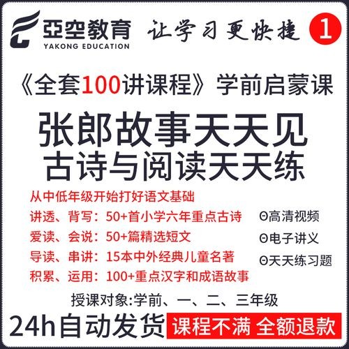 《故事张郎天天见—古诗阅读天天练》(视频)第1张