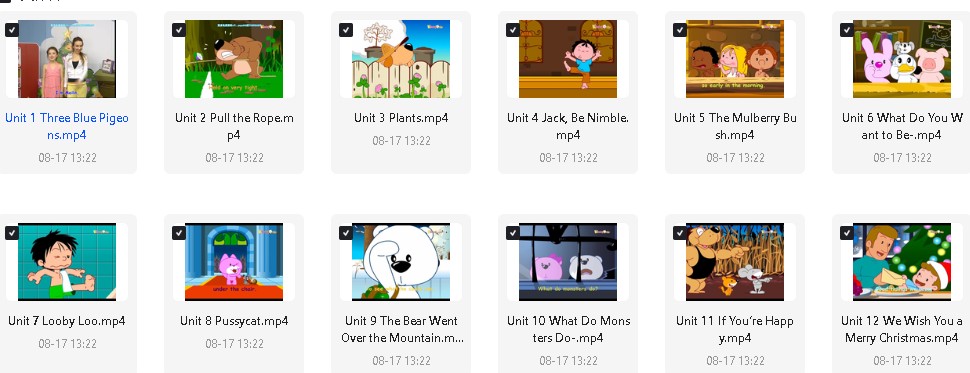 清华幼儿英语（kinderpower ）语感启蒙视频动画全集下载第12张