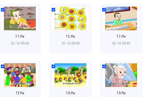 成语故事动画与音频大全集共406个幼儿国学启蒙成语动画第5张