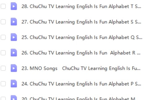 《Learning English is Fun》ChuChuTV儿童字母拼读和词汇儿歌第2张
