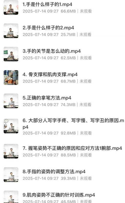 杨藩博士书法视频课程合集第3张