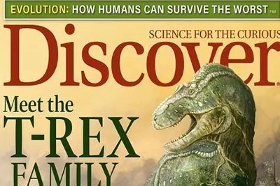 《discover》探索与发现科普杂志 2023年全年英文原版全集六本第1张