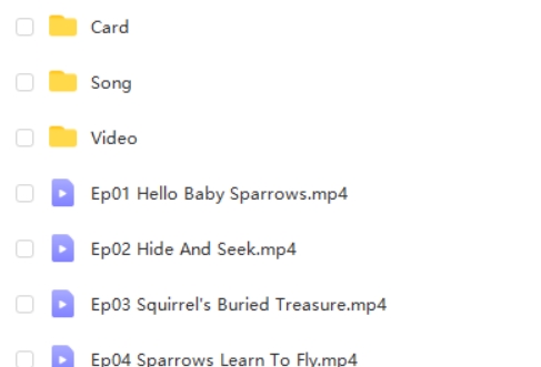 Treetop family(树顶家族)视频+音频+卡片共16集英语启蒙儿歌学习资源第2张