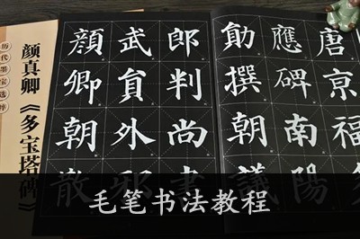 毛笔书法教程 楷书多宝塔-20讲高清视频第1张