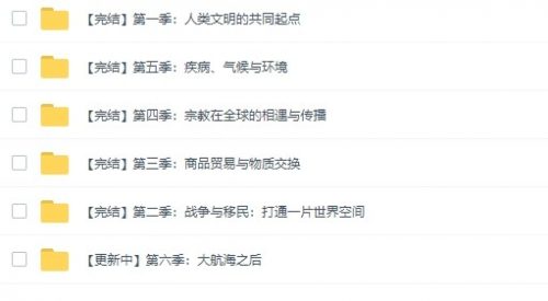 博雅学堂《从中国出发的全球史》1-5季第2张