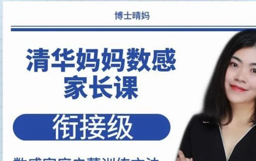 《清华妈妈家长课堂-幼小衔接级数学启蒙》129集全第1张