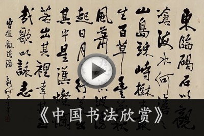 《中国书法欣赏》视频共31集第1张