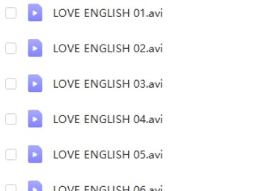LOVE English---台湾幼儿英语主教材视频第2张