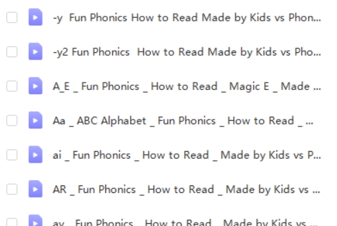 自然拼读启蒙动画《FunPhonics》第2张