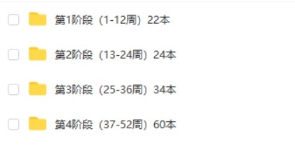 廖彩杏 1-4阶段书单130本52周计划 绘本+视频+音频+讲义第2张