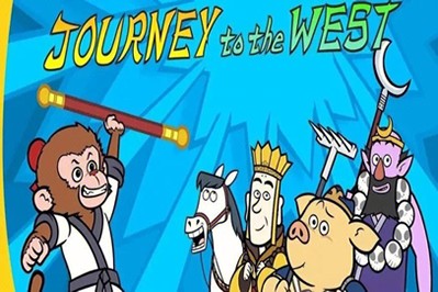 英文动画片：《西游记Journey to the West》(108集MP4视频，带音频、故事书PDF、生词PDF）第1张