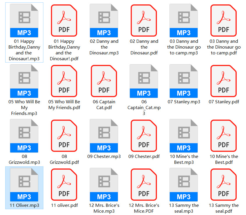 汪培珽书单0-13岁259本PDF英语电子书读本+MP3有声阅读音频第2张