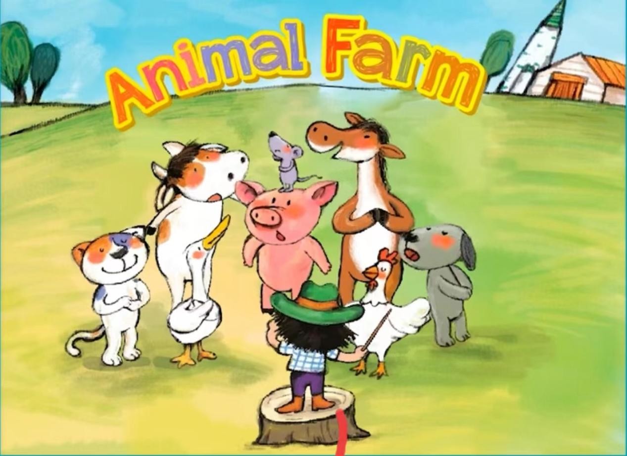 善恩英语《Animal Farm 动物农场 (精读课+单词表+练习)&nbsp;第1张