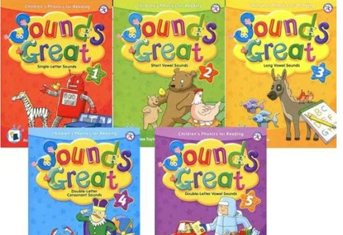 自然拼读《Sounds Great》L1—L5绘本PDF+音频+练习册+教师用书全套下载第2张