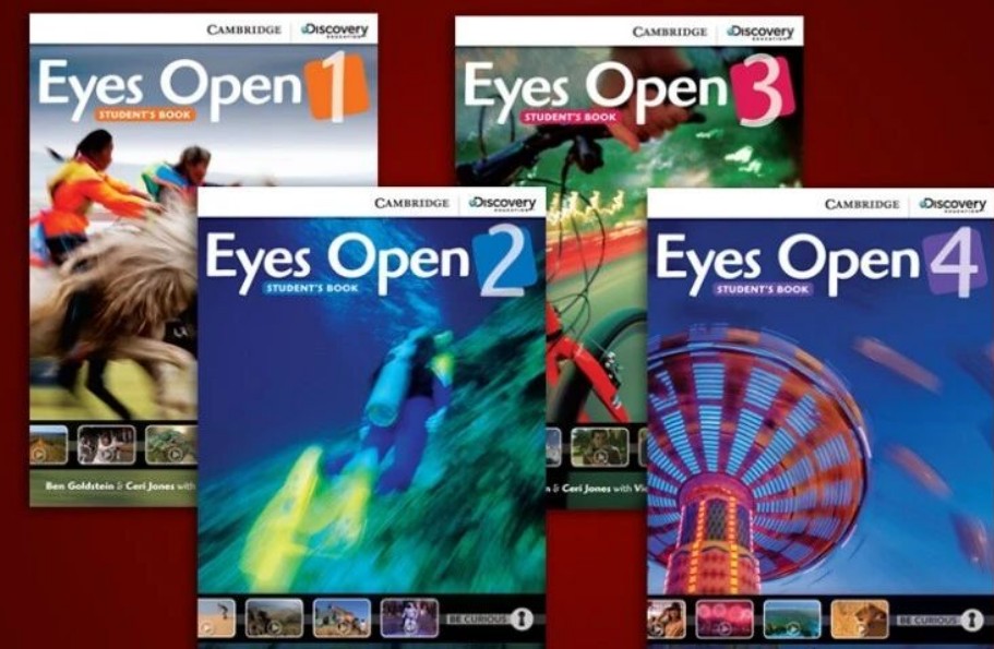 【原版】剑桥青少年英语标杆教材《Cambridge Eyes Open》1-4级全，学生/教师用书+练习册+音/视频等第1张