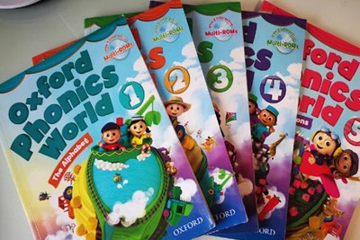 《way to go phonics》韩国自然拼读教材彩色版1-5册PDF第1张