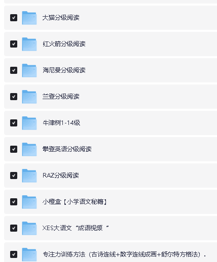 英语分级阅读大合集（RAZ、牛津树、大猫、海尼曼、红火箭、兰登等）第4张