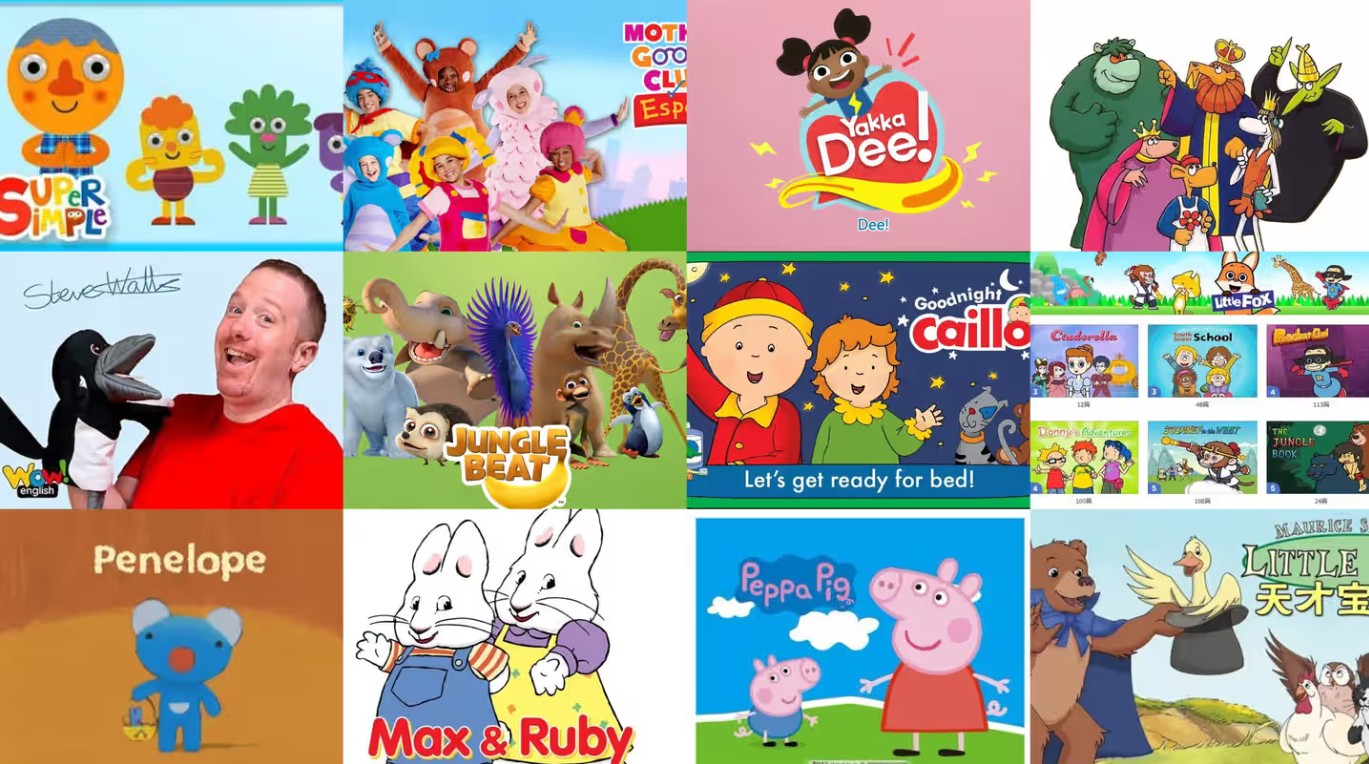 1-6岁英语启蒙动画合集下载，这几部让娃主动开口说英语第1张