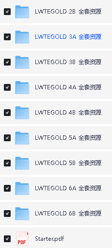 《朗文新思维英语 Longman Welcome to English》1-6级全套资源第4张