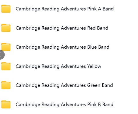 原版剑桥彩虹少儿英语分级阅读系列《Cambridge Reading Adventures》粉-绿共6级 绘本+视频第2张