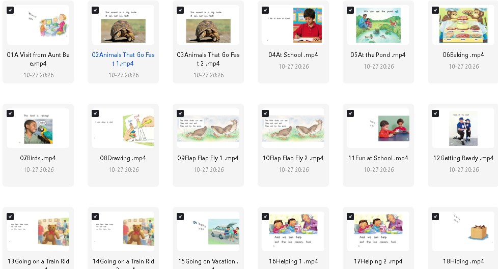 雪梨老师【绘本口语跟读】6部164节视频下载第4张