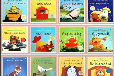 《斯伯恩自然拼读配套读物Usborne Phonics Readers系列》共12册 MP3+PDF格式第1张