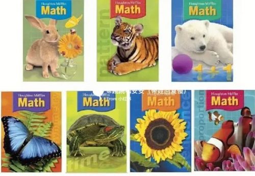 瑞思美国原版教材Houghton Mifflin Math GK-G6-美国原版数学教材第1张