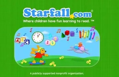 Starfall.com儿童英语启蒙(11个部分373个PDF+音频)获得美国教育部奖章的网站第1张