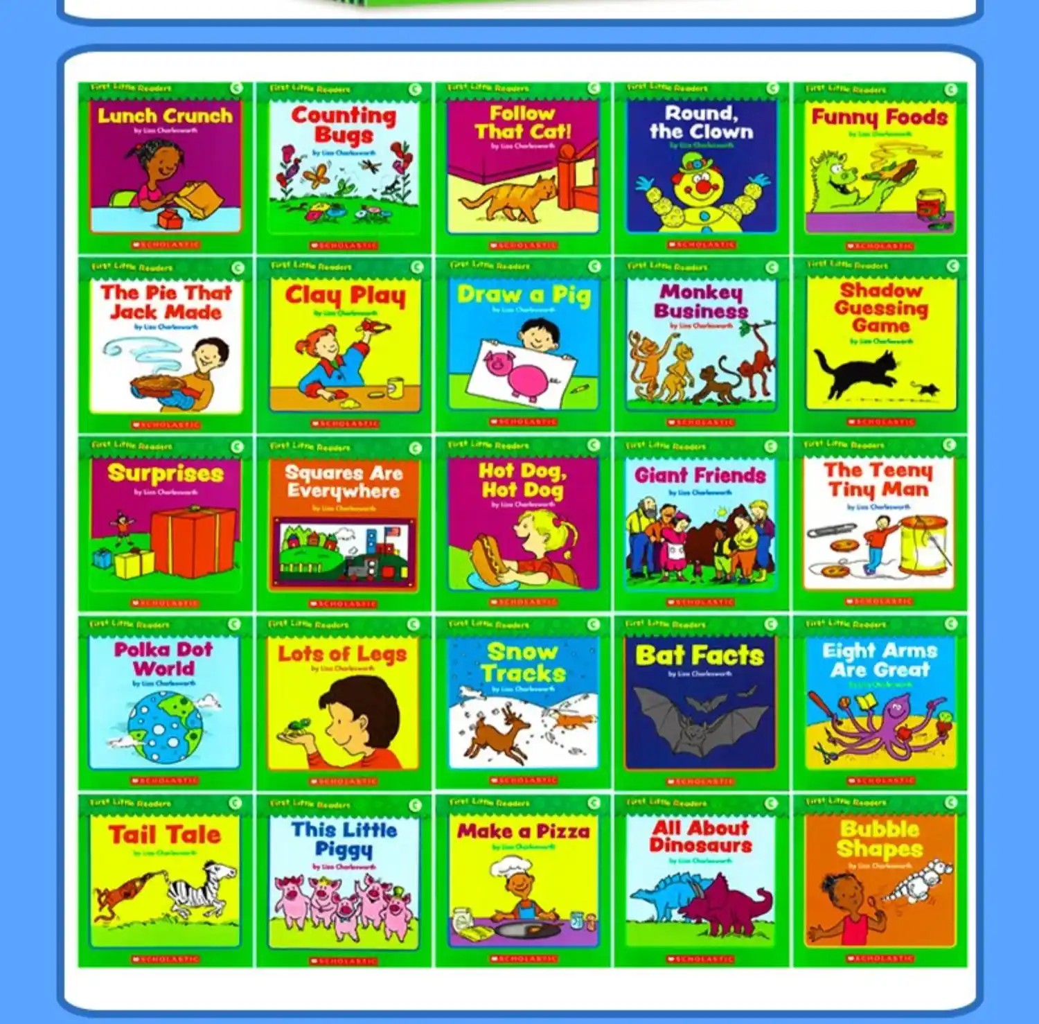 学乐小读者系列First Little Readers Guided Reading Level ABC 书+音频全套下载第2张