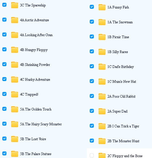牛津树家庭版分级读物《Oxford Read at Home》1-5阶共30册 PDF+音频第2张