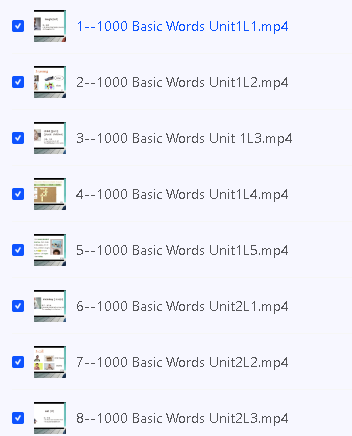 少儿英语1000词精讲《1000 Basic English words》第3张