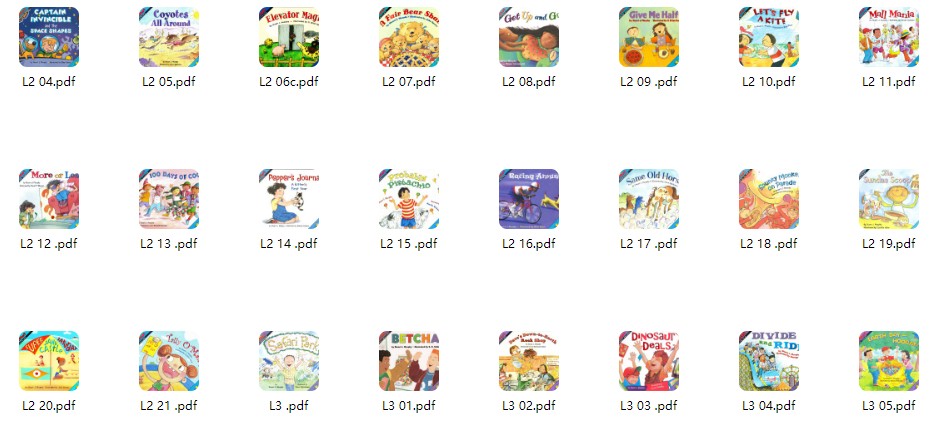 经典的数学启蒙绘本--Math Start L1-L3PDF下载第4张