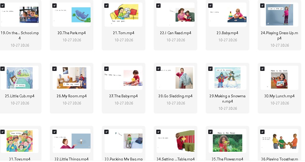 雪梨老师【绘本口语跟读】6部164节视频下载第3张