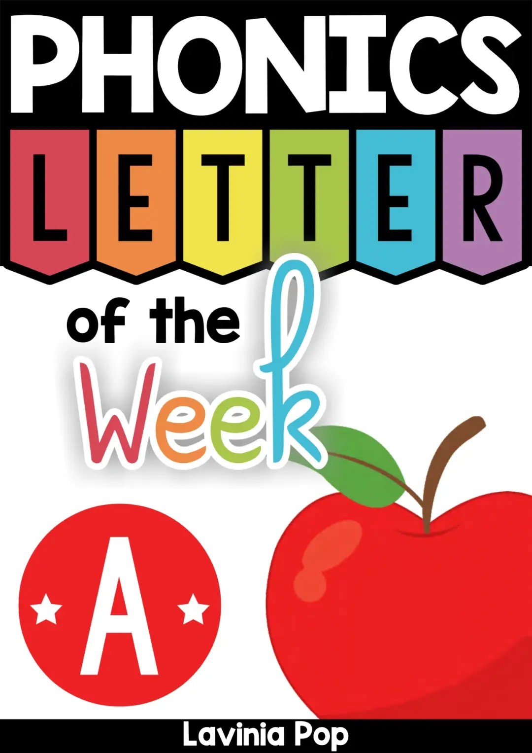 儿童自然拼读字母书《Phonics Letter Of The Week》下载 自然拼读启蒙教材第1张
