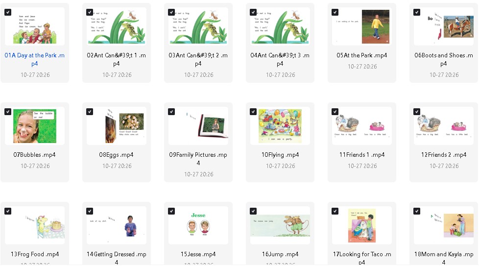 雪梨老师【绘本口语跟读】6部164节视频下载第5张