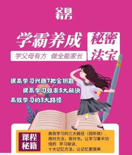 父母学堂：五门学霸养成必修课（视频）第1张