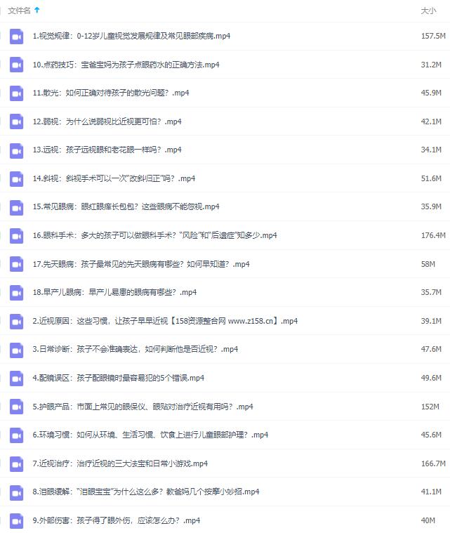 《孩子如何预防近视》眼科主任推荐家长必看视频课第2张