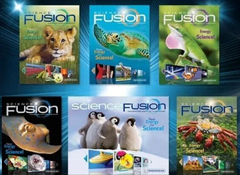 《Harcourt Science Fusion》GK-G8 学生/教师书+有声读物【原版】美国顶级科学教材：哈考特德州原版教材第1张